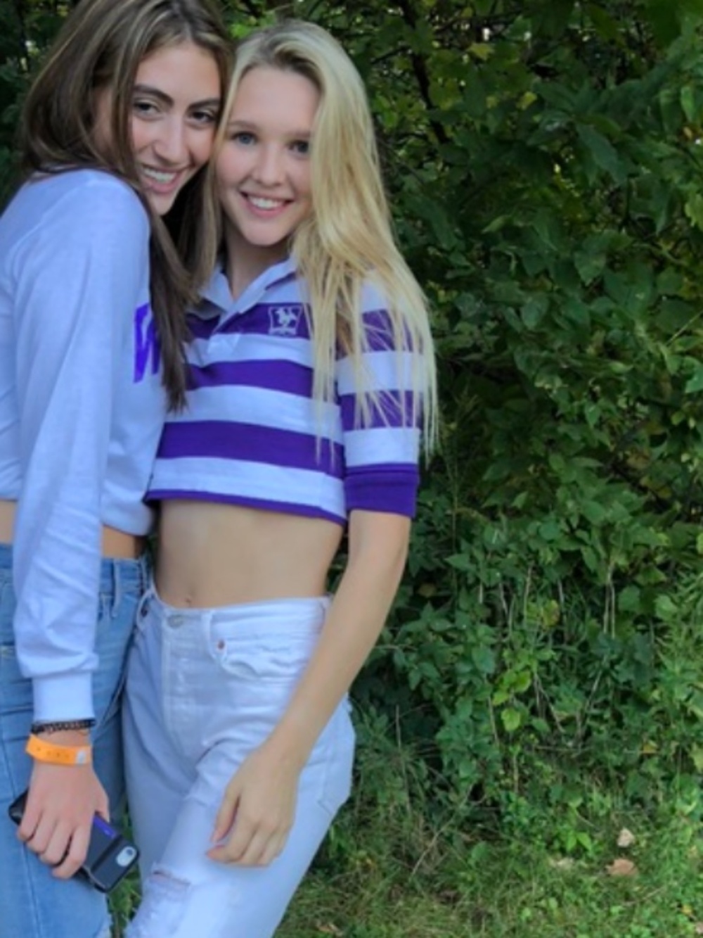 Western University UWO Purple Baby Tee | Hoco FOCO Game Day Crop Top | Fits XS/S